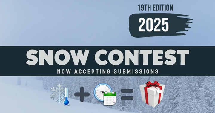 2025 First Snow Contest